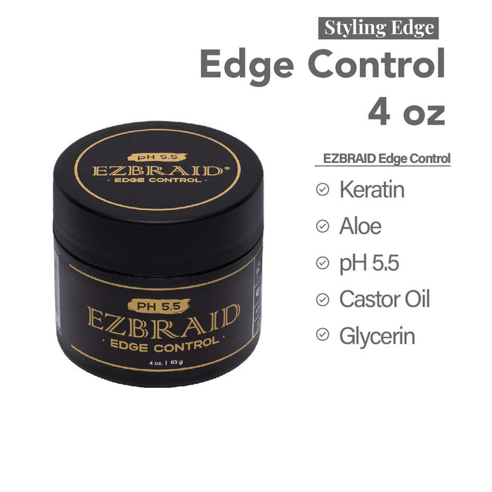 EZBRAID 5.5 pH Edge Control 4 oz, EZ Braid, Beautizone UK