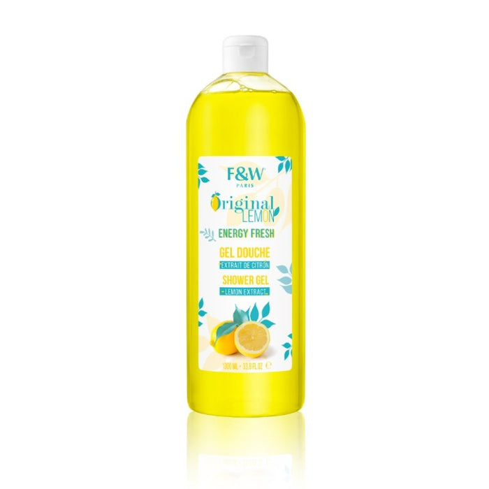 Fair & White Energy Fresh Gel Douche Lemon Shower Gel 1000ml, Fair & White Paris, Beautizone UK
