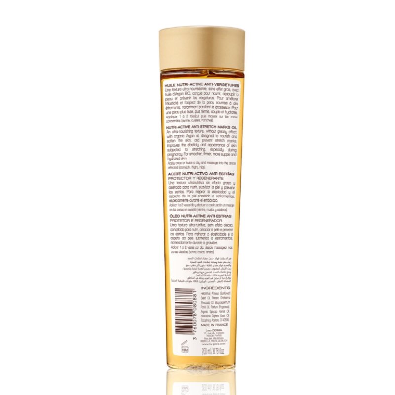 Fair & White Gold Nutri Active Anti Stretch Marks Oil 200ml, Fair & White Paris, Beautizone UK