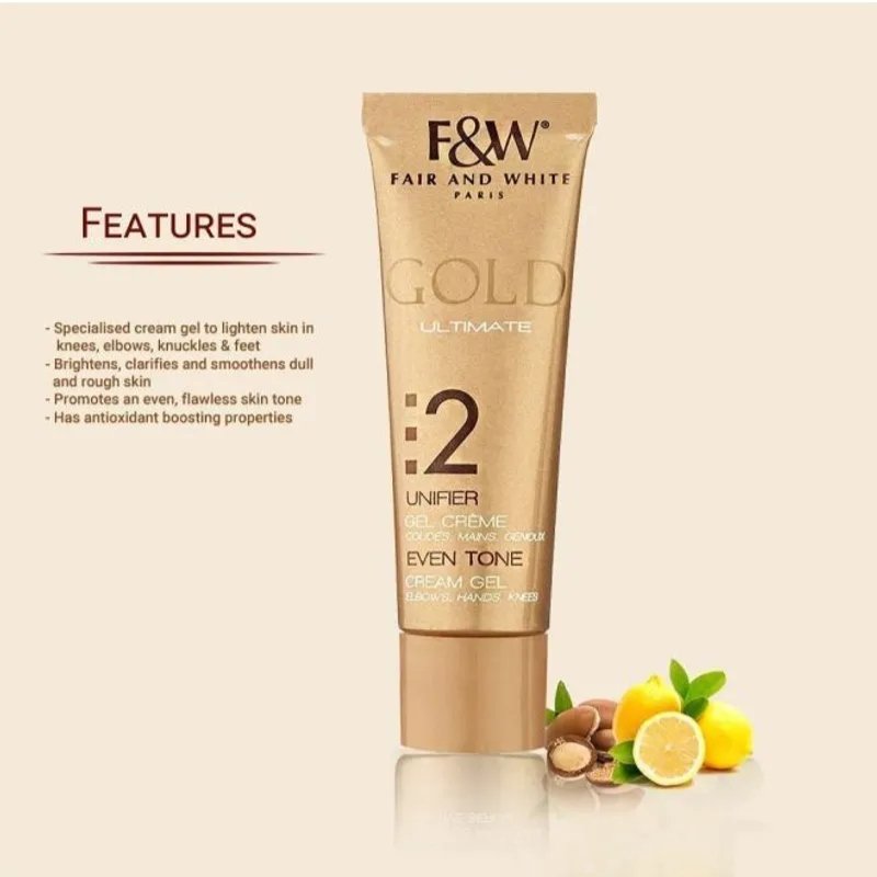 Fair & White Gold Specialized Cream Gel 30 ml/1fl.oz, Fair & White Paris, Beautizone UK