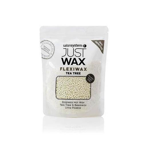 Salon System Tea Tree Flexiwax and Beeswax Just Wax Stripless Beads 700g, Salon System, Beautizone UK