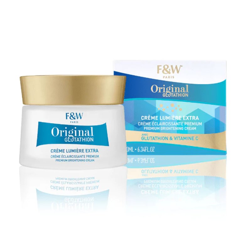 F&W Original Glutathion Brightening Cream 180ml, Fair & White Paris, Beautizone UK