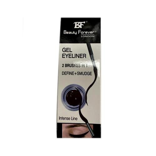 BF Gel Eyeliner 2 Brushes in 1 Define & Smudge, Beauty Forver, Beautizone UK