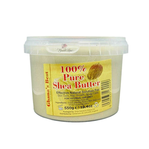 Ghana's Best Easy Melt 100% Pure Shea Butter White All Sizes, Shea Butter, Beautizone UK