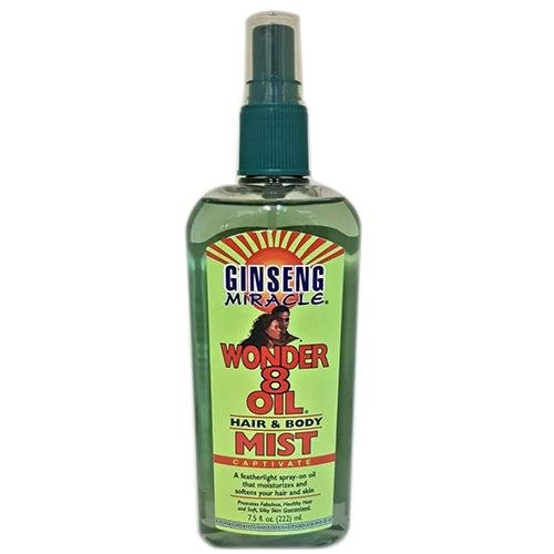 Ginseng Miracle Wonder 8 Oil Hair & Body Mist 222 ml Beautizone UK
