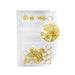 Dreadlock/Braids Beads Adjustable Hair braid Cuff Clip Golden/Diamond, Magic Accessories, Beautizone UK