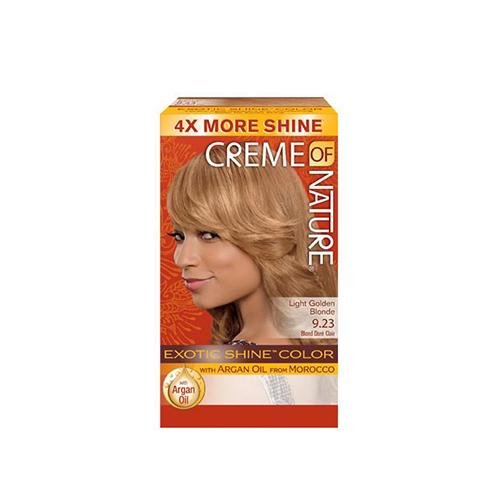 Creme of Nature Exotic Shine Permanent Hair Color (9.23 Light Golden Blonde) | Beautizone UK
