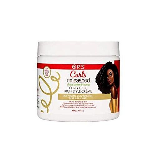 ORS Curls Unleashed Shea Butter and Honey Curly Coil Rich Style Creme 16oz | Beautizone UK
