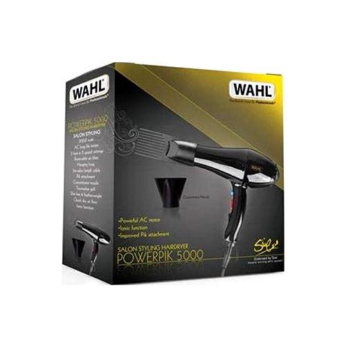 Wahl Powerpik 5000 Salon Styling Hairdryer Black, Wahl, Beautizone UK