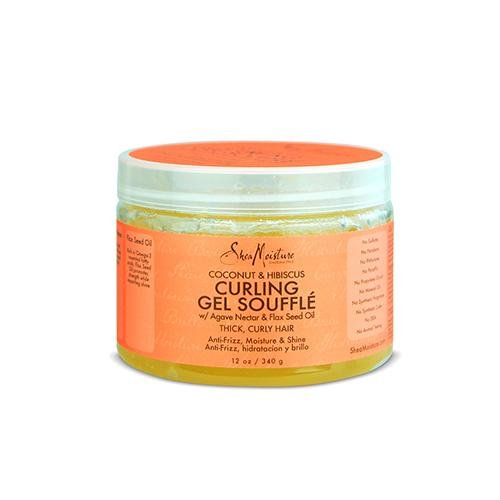 Shea Moisture Coconut & Hibiscus Curling Gel Soufflé 340g, SheaMoisture, Beautizone UK