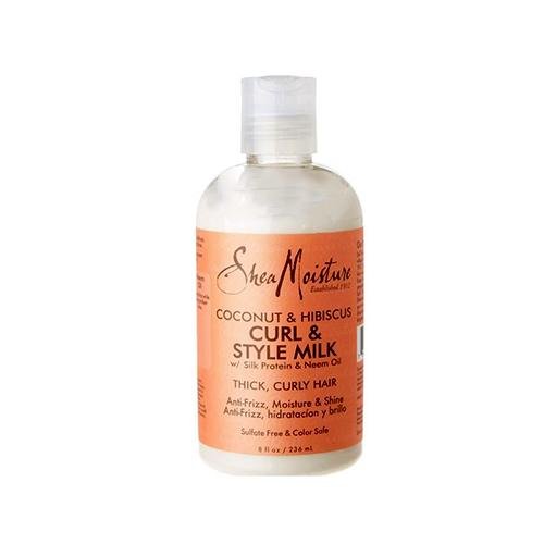 Shea Moisture Coconut & Hibiscus Curl & Style Milk 236ml, SheaMoisture, Beautizone UK