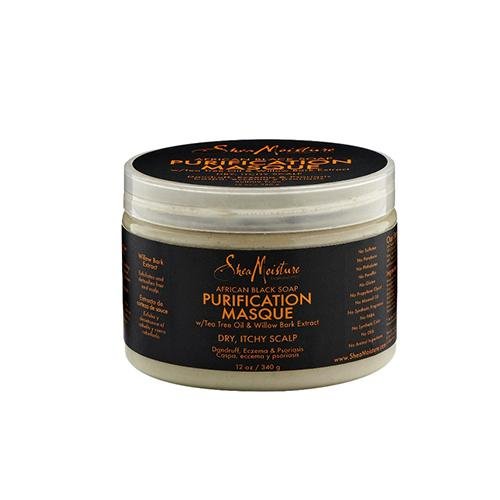 Shea Moisture African Black Soap Purification Masque 340g, SheaMoisture, Beautizone UK