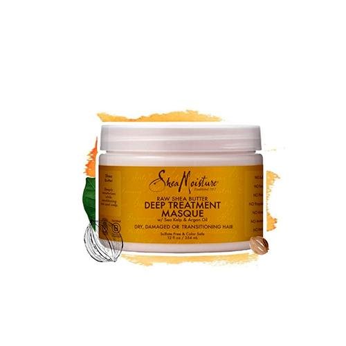 Shea Moisture Raw Shea Butter Deep Treatment Masque 354ml, SheaMoisture, Beautizone UK