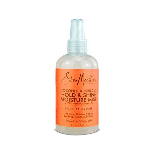 Shea Moisture Coconut & Hibiscus Hold & Shine Moisture Mist 236ml, SheaMoisture, Beautizone UK