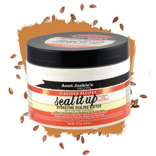 Aunt Jackie’s Seal It Up Hydrating Sealing Butter 213g, Aunt Jackie's, Beautizone UK