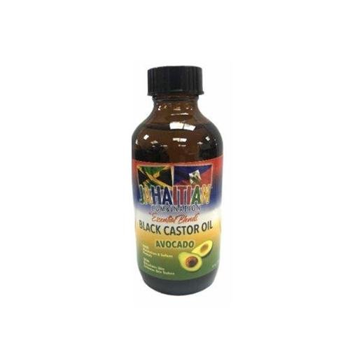 Jahaitian Essential Blend Black Castor Oil & Avocado 4oz, Jahaitian, Beautizone UK
