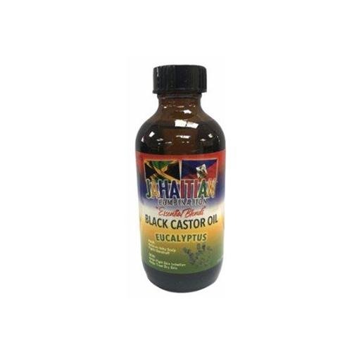 Jahaitian Essential Blend Black Castor Oil & Eucalyptus 4oz, Jahaitian, Beautizone UK
