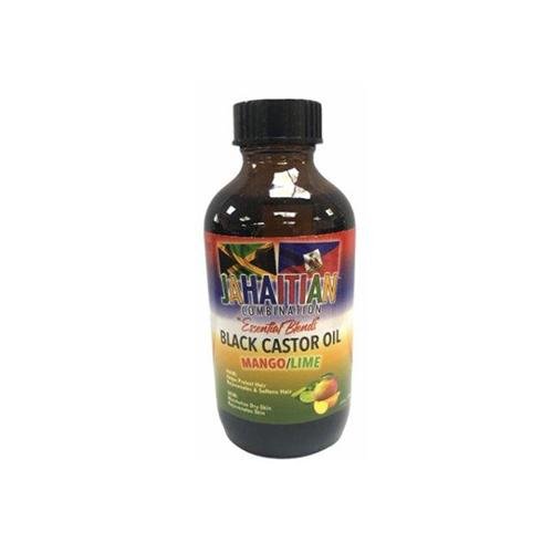 Jahaitian Essential Blend Black Castor Oil & Mango/Lime 4oz, Jahaitian, Beautizone UK
