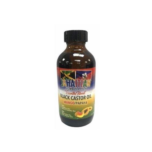 Jahaitian Essential Blend Black Castor Oil & Mango/Papaya 4oz, Jahaitian, Beautizone UK