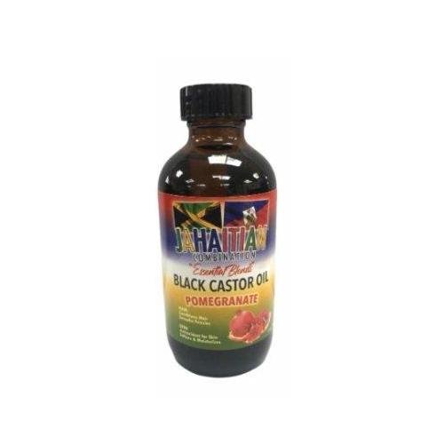 Jahaitian Essential Blend Black Castor Oil & Pomegranate 4oz, Jahaitian, Beautizone UK