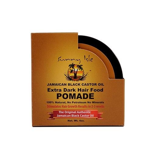 Sunny Isle Jamaican Black Caster Oil Extra Dark Hair Food Pomade 4oz, Sunny Isle, Beautizone UK