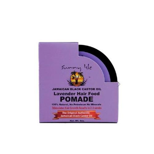 Sunny Isle Jamaican Black Caster Oil Lavender Hair Food Pomade 4oz, Sunny Isle, Beautizone UK