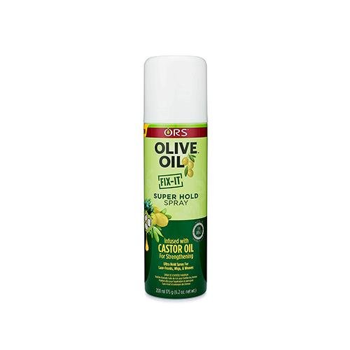 ORS Olive Oil Fix It Super Hold Spray with Castor Oil 200ml, ORS, Beautizone UK