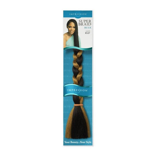 Impression Super Braid Bulk Plaits Braids Hair Extension 86" Long - All Colors, Impression, Beautizone UK