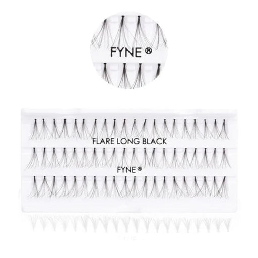 Individual Flare Cluster Eyelashes Long 618-02, Eyelash, Beautizone UK