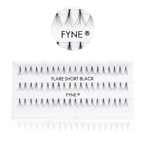 Individual Flare Cluster Eyelashes Short 616-02, Eyelash, Beautizone UK