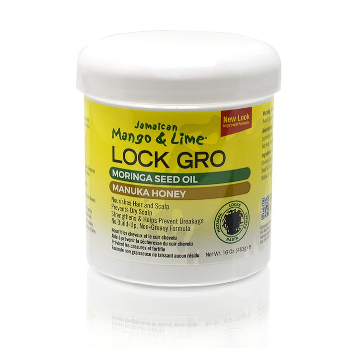 Jamaican mango & lime Mineral Oil and Paraben-Free scalp moisturizer 453g, Lock Gro, Beautizone UK
