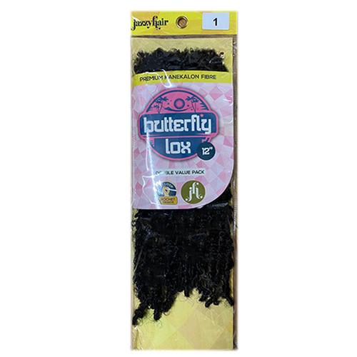 Jazzy Hair Butterfly Lox Crochet Braid 18" & 12" Inches, Jazzy, Beautizone UK