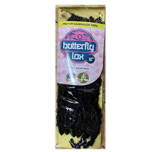 Jazzy Hair Butterfly Lox Crochet Braid 18" & 12" Inches, Jazzy, Beautizone UK