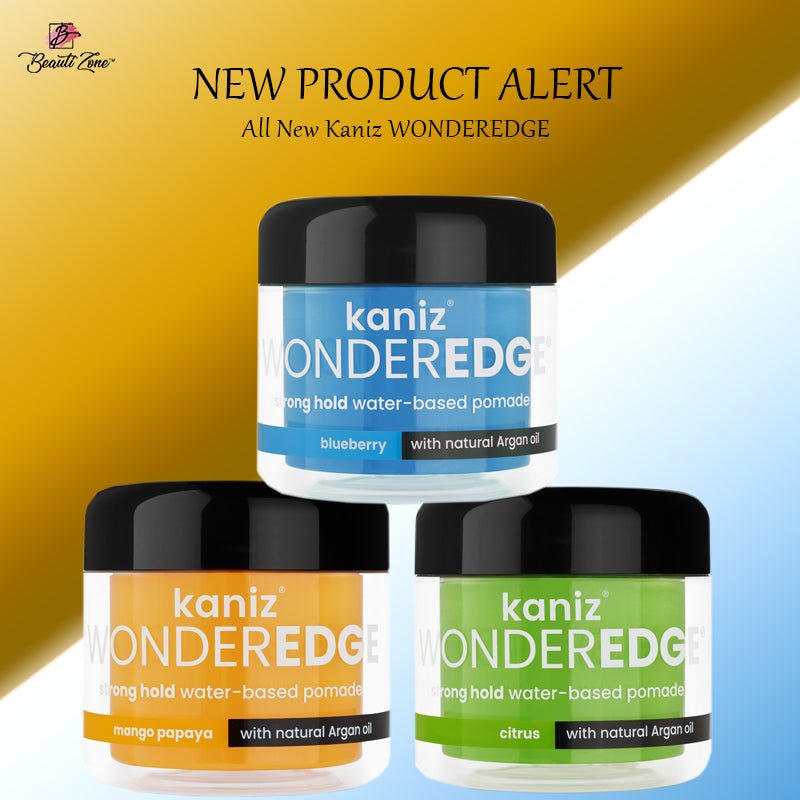 Kaniz WONDEREDGE Strong Hold Hair Edge Gel Control/Pomade, WONDEREDGE, Beautizone UK