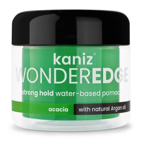Kaniz WONDEREDGE strong hold hair pomade ACACIA | Beautizone UK