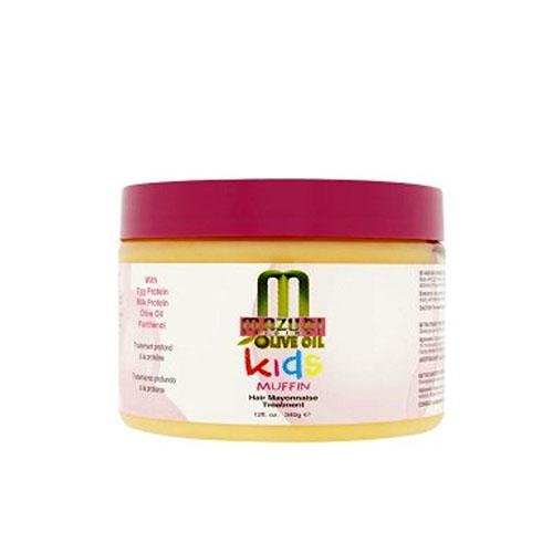 Mazuri Kids Olive Oil Muffin Hair Mayonnaise Treatment 340g, Mazuri, Beautizone UK