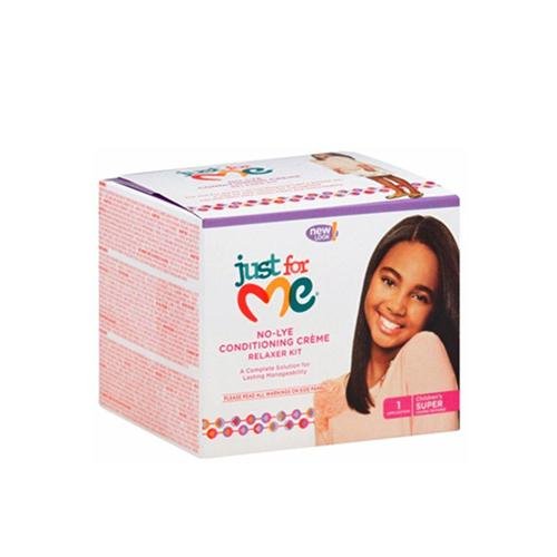 Just For Me No Lye Conditioning Creme Relaxer Kit - Super, Just For Me, Beautizone UK