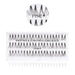 Knot-Free Individual Eyelashes, Long 628-20, Eyelash, Beautizone UK