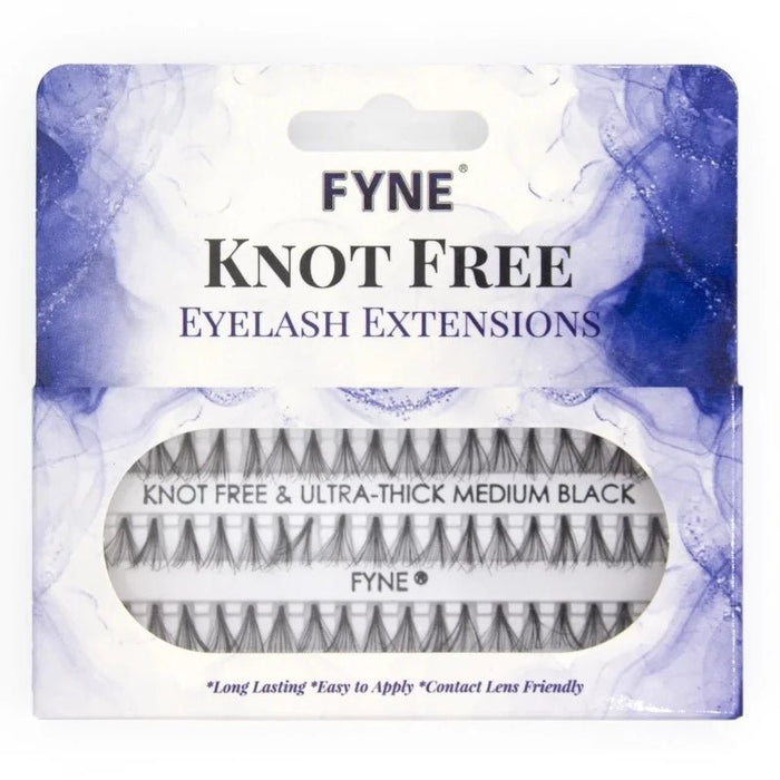 Knot-Free Individual Eyelashes Medium 627-20, Eyelash, Beautizone UK