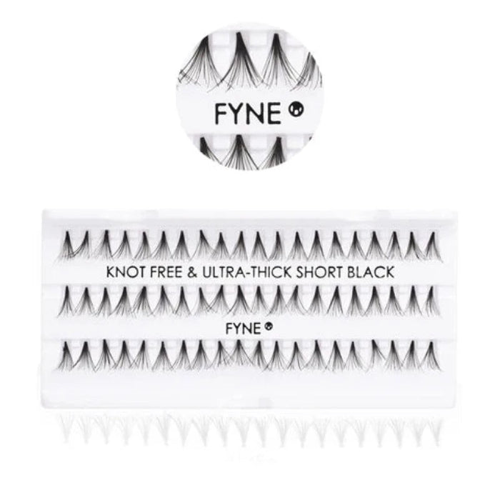 Knot-Free Individual Eyelashes Short 626-20, Eyelash, Beautizone UK