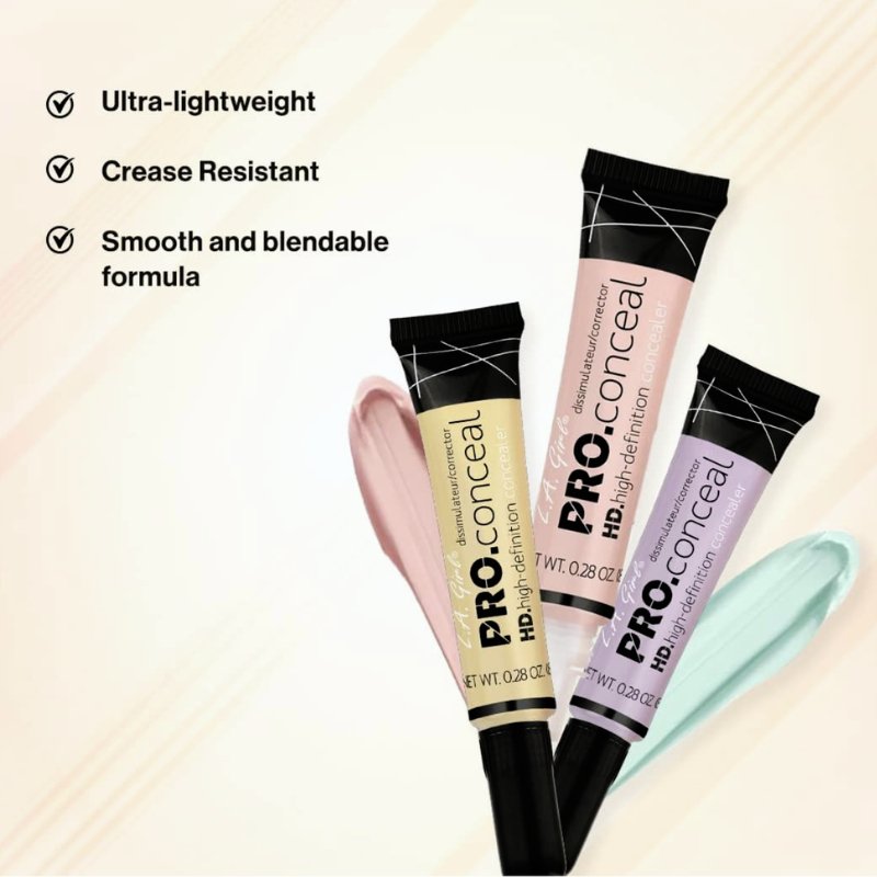 L.A. Girl Pro Concealer HD Conceal All Shades, LA Girl, Beautizone UK
