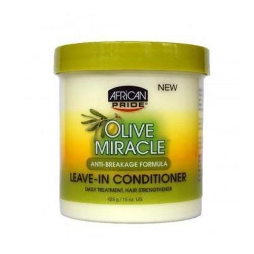 African Pride Olive Miracle Leave in Conditioner 425g, African Pride, Beautizone UK