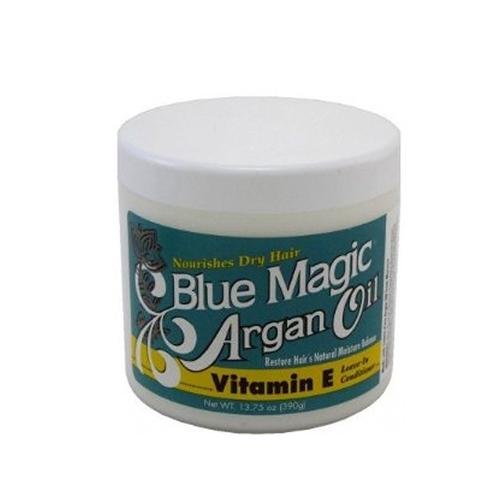 Blue Magic Argan Oil Vitamin E Leave-In Conditioner 390g, Blue Magic, Beautizone UK