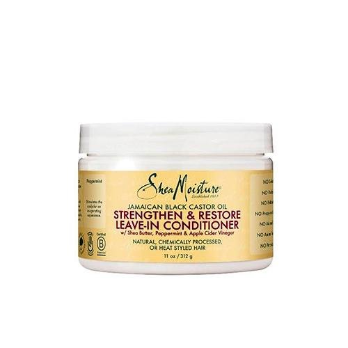 Shea Moisture JBCO Jamaican Castor Leave-In Conditioner 11oz | Beautizone UK