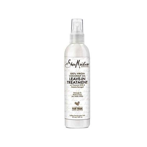 Shea Moisture 100% Virgin coconut oil Leave-In-Treatment 237ML, SheaMoisture, Beautizone UK