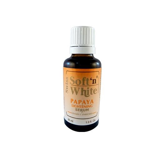 Soft n White Papaya Lightening Serum 30ml, Soft'n White, Beautizone UK