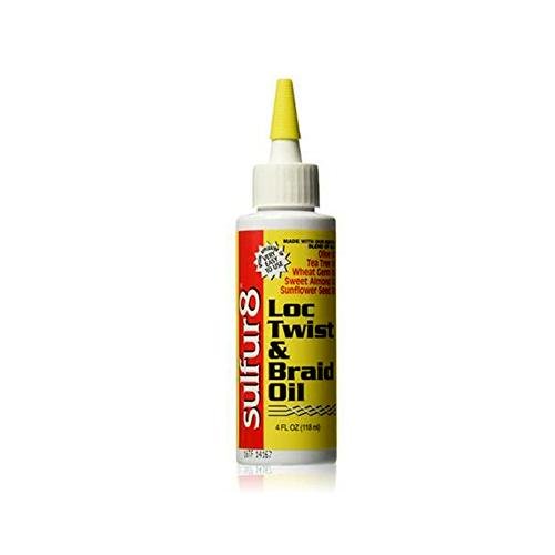 Sulfur8 Loc Twist and Braid Oil 4 oz, sulfur8, Beautizone UK