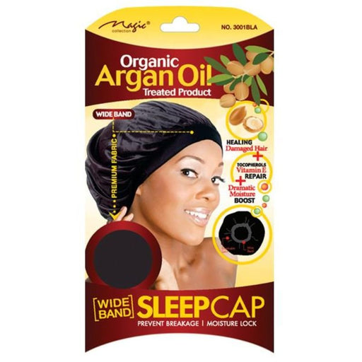 Magic Collection Argan Oil Sleep Cap #3001BLA, Magic Accessories, Beautizone UK