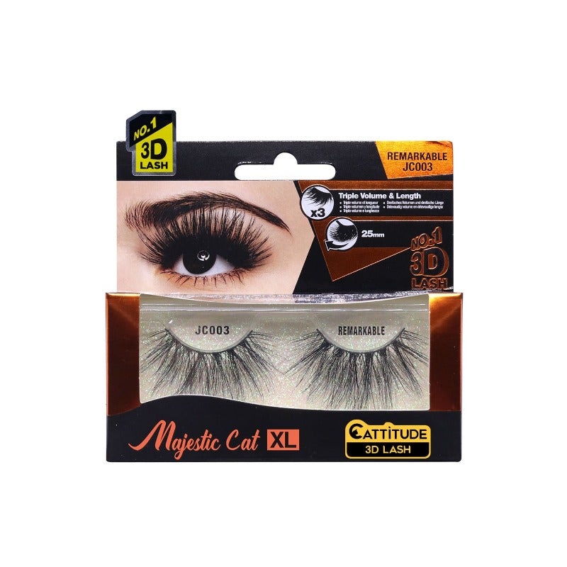 Majestic cat 25mm 3d lashes, Majestic Cat, Beautizone UK