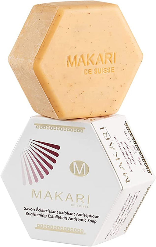 Makari Brightening Exfoliating Antiseptic Soap 200g, Makari, Beautizone UK